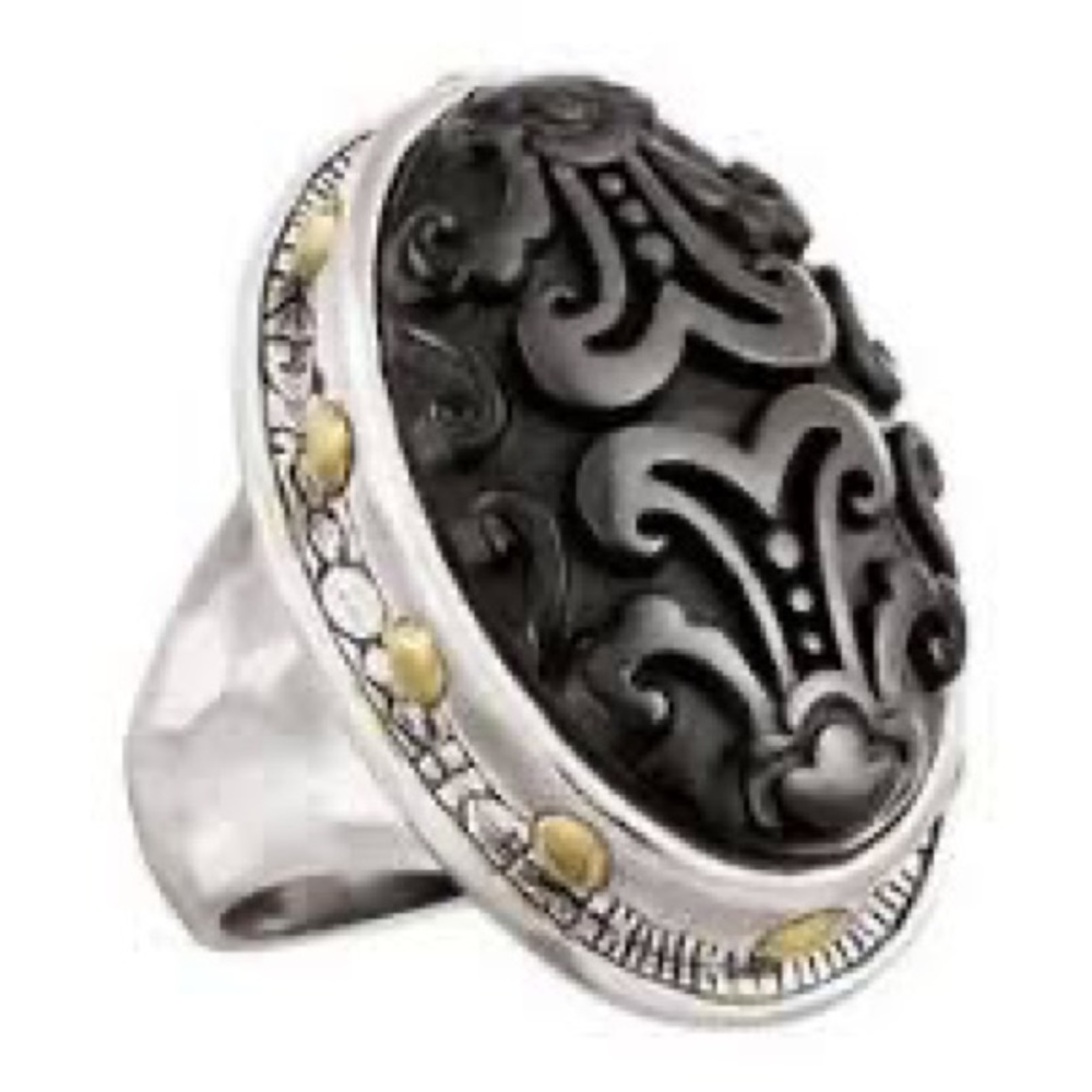 Silpada Into The Night Ring R3362 Size 6 - Picture 10 of 12
